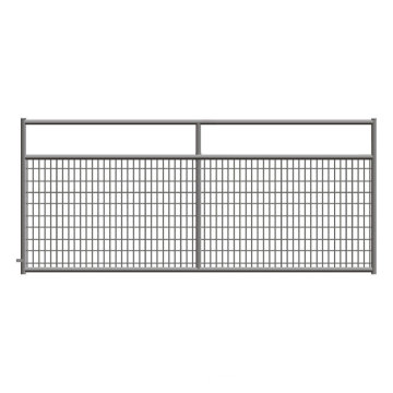 Hot dip galvanized steel horse panel gate